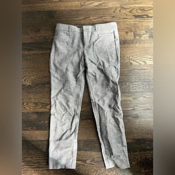 Banana Republic Tweed Gray Dress Pants Tailored Fit - Picture 2 of 8